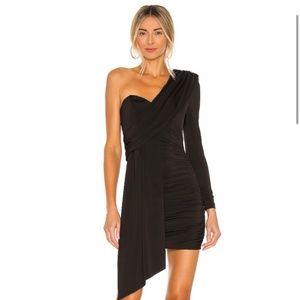 Michael Costello x REVOLVE Carmen Dress in Black